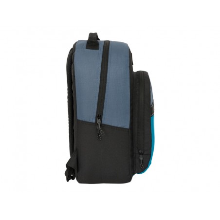 Mochila safta adaptable a carro reciclado blackfit8 california 420x320x150 mm