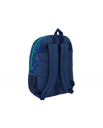 Mochila safta adaptable a carro benetton damero 460x300x140 mm