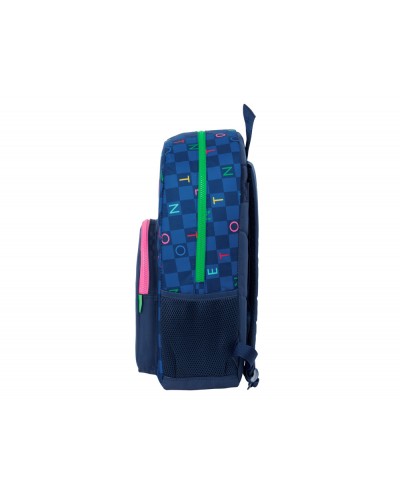 Mochila safta adaptable a carro benetton damero 460x300x140 mm