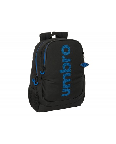 Mochila safta adaptable a carro umbro jet black 440x320x160 mm