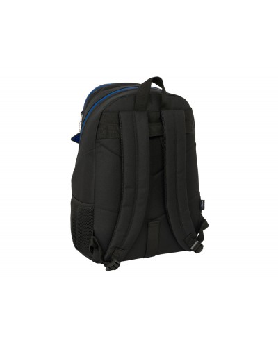 Mochila safta adaptable a carro umbro jet black 440x320x160 mm