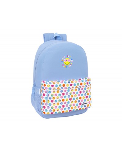 Mochila safta adaptable a carro reciclado smiley world joyful 460x300x140 mm