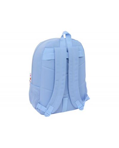 Mochila safta adaptable a carro reciclado smiley world joyful 460x300x140 mm