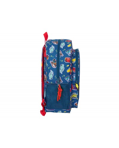 Mochila safta adaptable a carro cars racing 420x330x140 mm