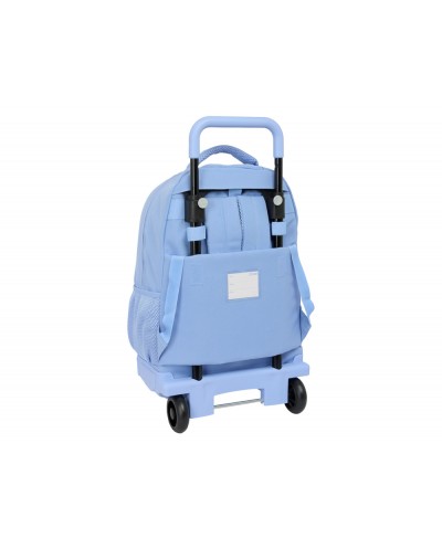 Mochila safta grande con ruedas compact extraible reciclado smiley world joyful 450x330x220 mm