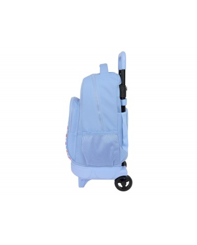 Mochila safta grande con ruedas compact extraible reciclado smiley world joyful 450x330x220 mm