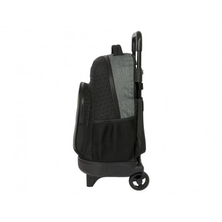 Mochila safta grande con ruedas compact extraible reciclado blackfit8 old school 450x330x220 mm