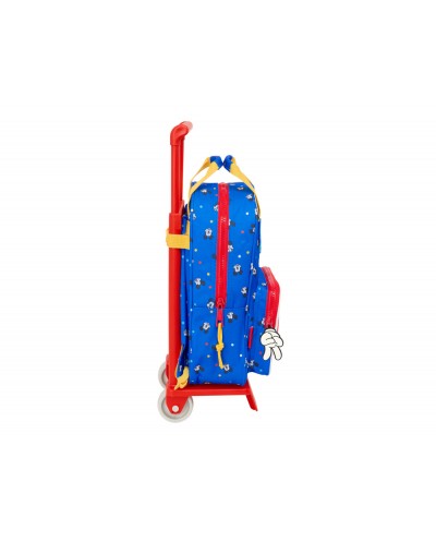 Mochila safta con carro 805 mickey mouse good day 280x200x80 mm