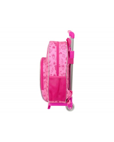Mochila safta con carro 705 rainbow high shine 340x280x100 mm