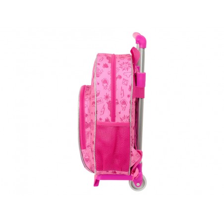 Mochila safta con carro 705 rainbow high shine 340x280x100 mm
