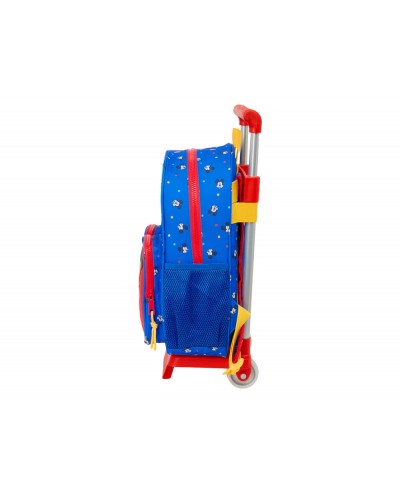 Mochila safta con carro 705 mickey mouse good day 340x280x100 mm