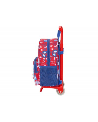 Mochila safta con carro 805 bolsillos frontales spidey rescue 270x220x100 mm