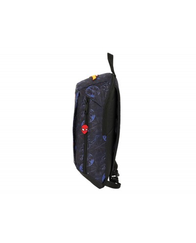 Mini mochila safta con cremallera vertical spider man attack 390x220x100 mm