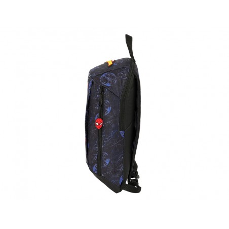 Mini mochila safta con cremallera vertical spider man attack 390x220x100 mm