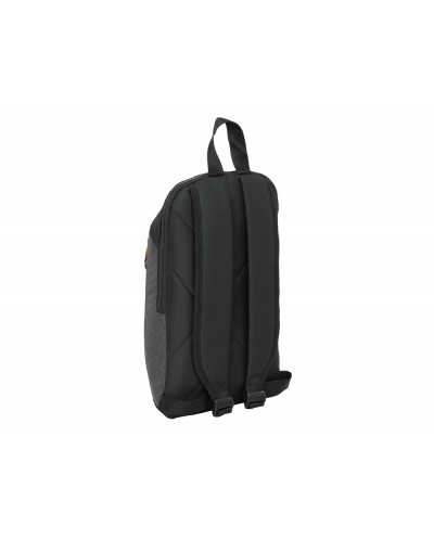 Mini mochila safta con cremallera vertical munich topo 390x220x100 mm