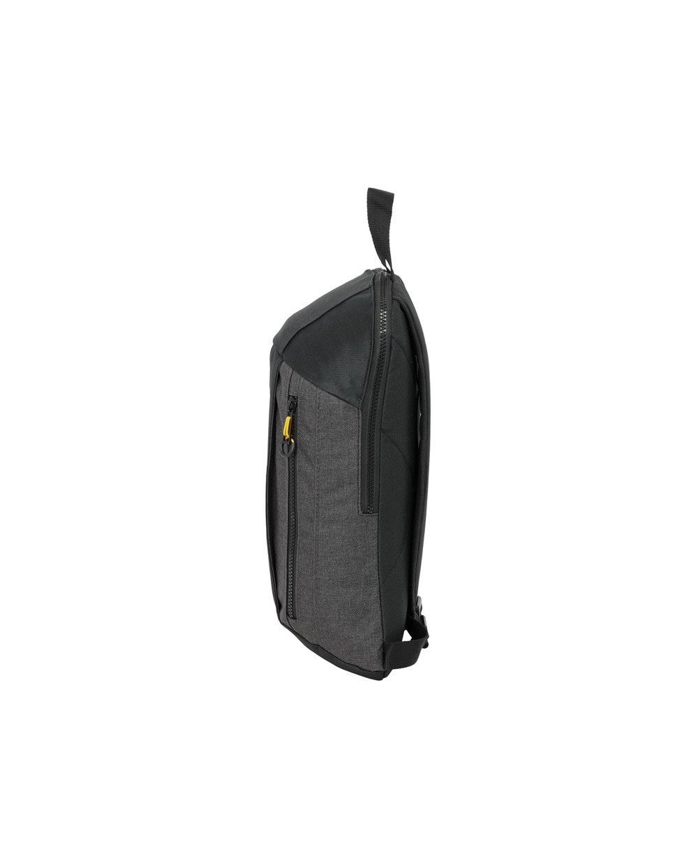 Mini mochila safta con cremallera vertical munich topo 390x220x100 mm