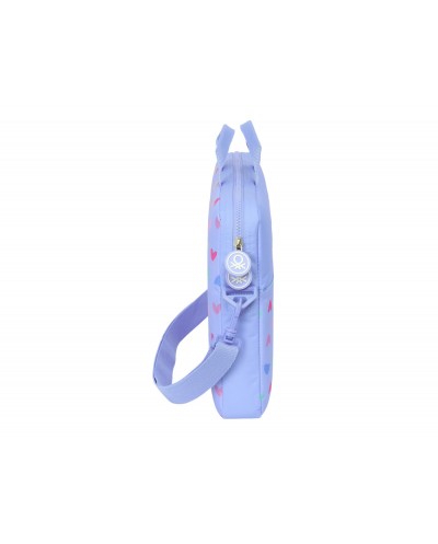 Funda para portatil 156 safta benetton lila 270x400x40 mm