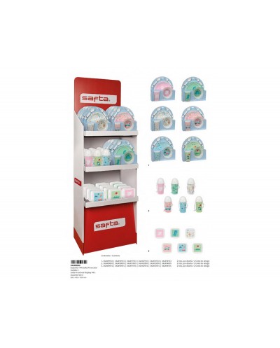 Expositor preescolar safta 1900x600x430 mm