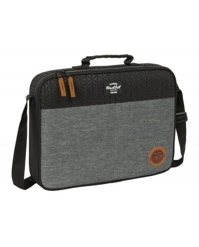 Cartera escolar safta extraescolares reciclado blackfit8 old school 280x380x60 mm