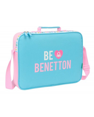 Cartera escolar safta extraescolares benetton unique 280x380x60 mm