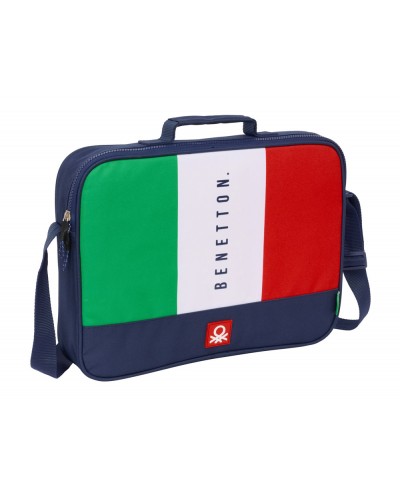 Cartera escolar safta extraescolares benetton flag 280x380x60 mm