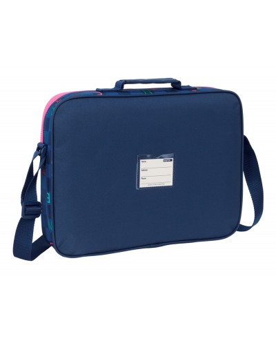 Cartera escolar safta extraescolares benetton damero 280x380x60 mm