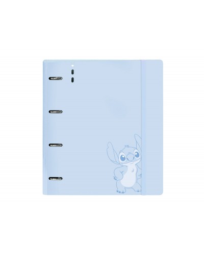 Carpeta con recambio safta din a4 cuadro 5 mm polipropileno foam 4 anillas 35mm stitch beach