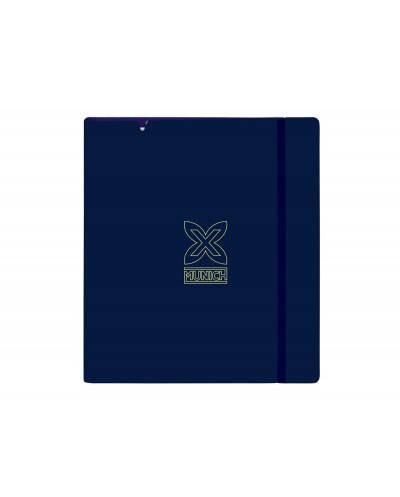 Carpeta con recambio safta din a4 cuadro 5 mm polipropileno foam 4 anillas 35mm munich north