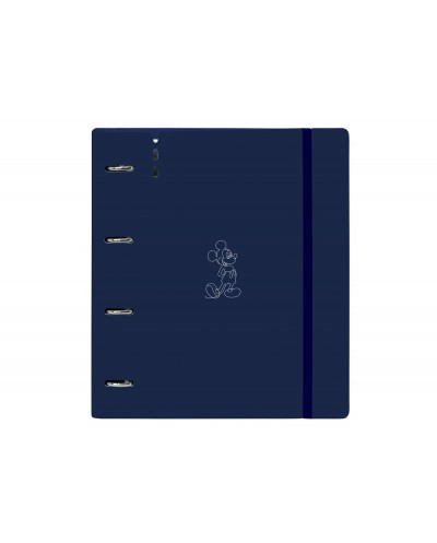 Carpeta con recambio safta din a4 cuadro 5 mm polipropileno foam 4 anillas 35mm mickey mouse good day