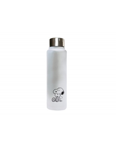 Botella portaliquidos safta termo acero inoxidable 500ml snoopy love 225x70 mm