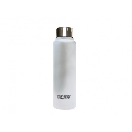 Botella portaliquidos safta termo acero inoxidable 500ml snoopy love 225x70 mm