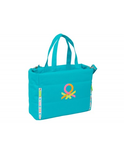 Bolso con bolsillo safta para portatil 141 benetton spring 310x400x170 mm
