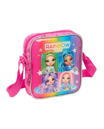 Bolso bandolera safta rainbow high shine 180x160x40 mm