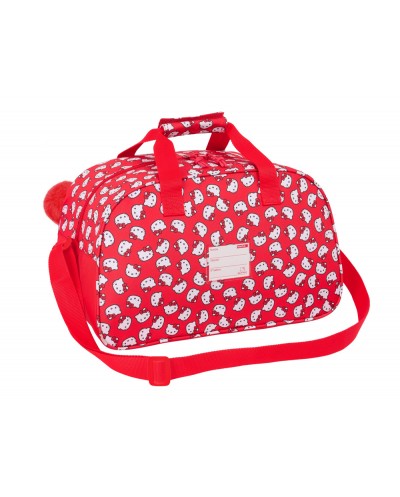 Bolsa de deporte safta hello kitty iconic 240x400x230 mm