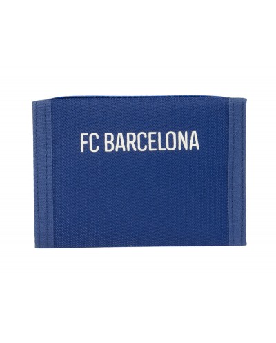 Billetera safta fc barcelona navy blue 95x125x10 mm