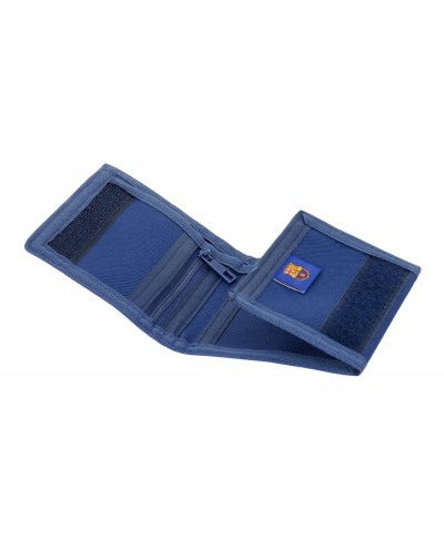 Billetera safta fc barcelona navy blue 95x125x10 mm