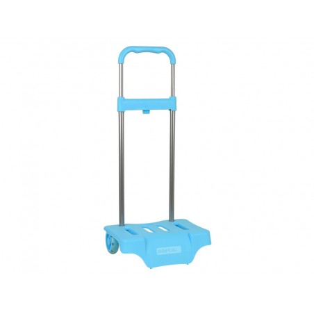 Carro portamochilas celeste 300x230x525 mm