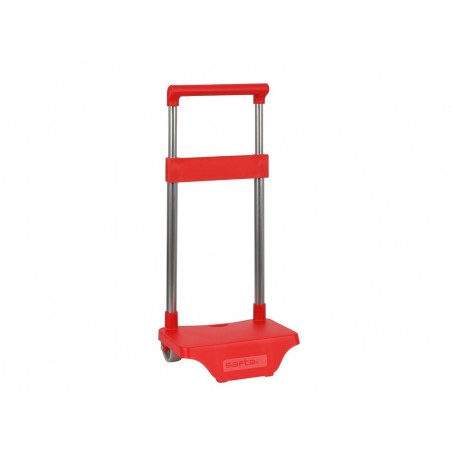 Carro portamochilas pequeno rojo 220x170x400 mm