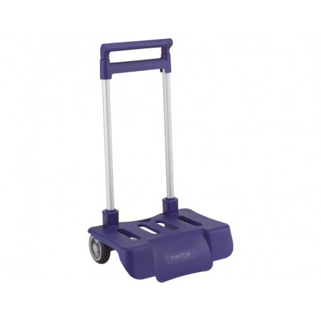 Carro portamochilas plegable azul marino 300x230x525 mm