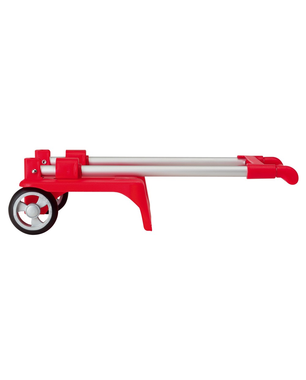 Carro portamochilas plegable rojo 300x230x525 mm