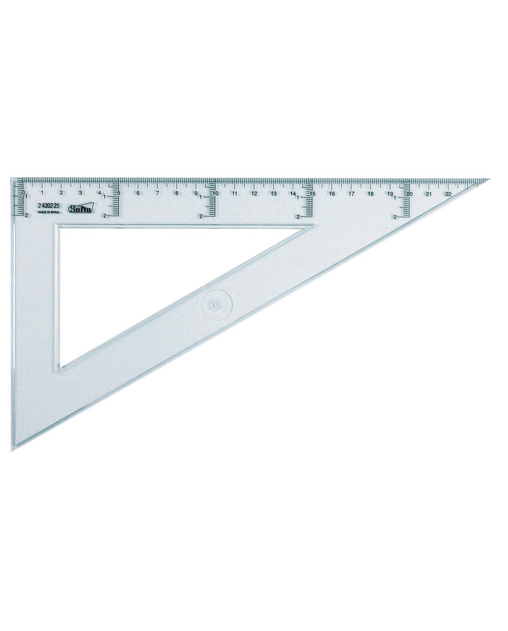 Cartabon transparente 25 cm