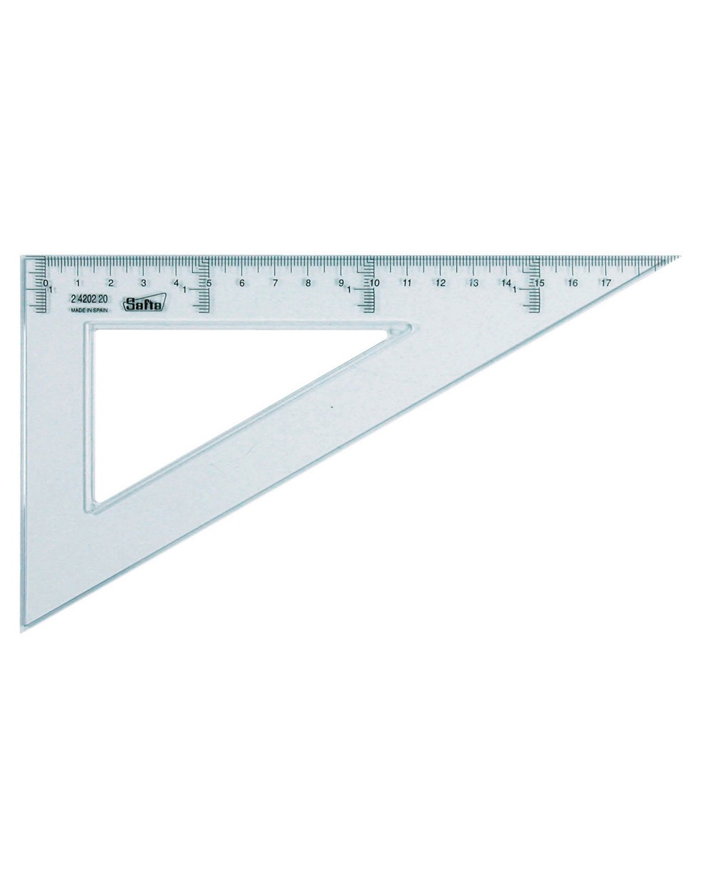 Cartabon transparente 20 cm