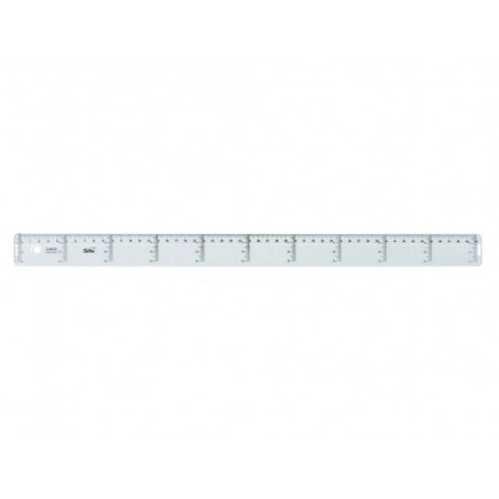 Regla transparente 50 cm