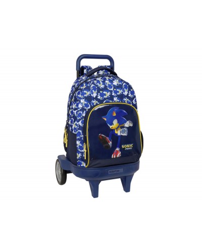 Mochila safta grande con ruedas compact evolution extraible sonic prime city 450x330x220 mm
