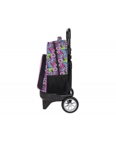 Mochila safta grande con ruedas compact evolution extraible monster high 450x330x220 mm