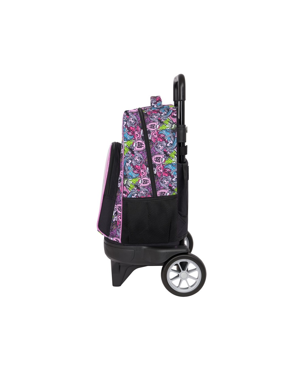 Mochila safta grande con ruedas compact evolution extraible monster high 450x330x220 mm