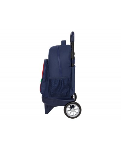 Mochila safta grande con ruedas compact evolution extraible benetton flag 450x330x220 mm