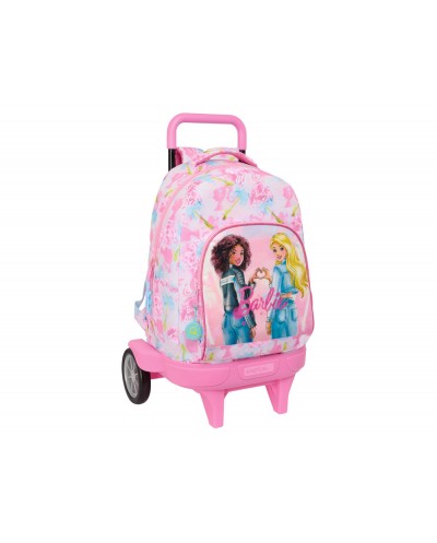 Mochila safta grande con ruedas compact evolution extraible barbie 450x330x220 mm