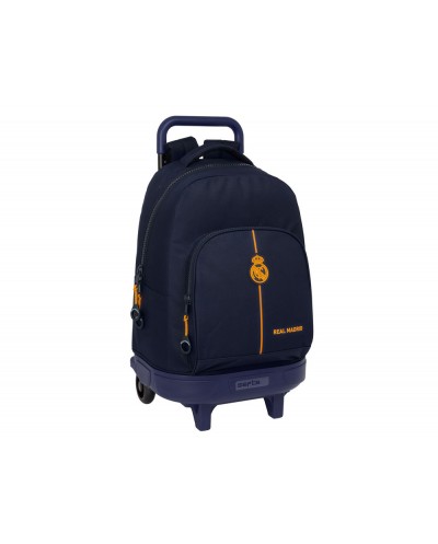 Mochila safta grande con ruedas compact extraible real madrid 2 equipacion 24 25 220x330x450 mm