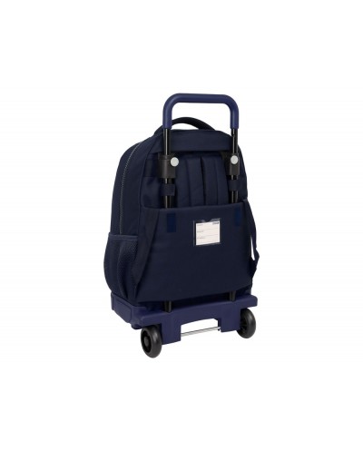 Mochila safta grande con ruedas compact extraible real madrid 2 equipacion 24 25 220x330x450 mm